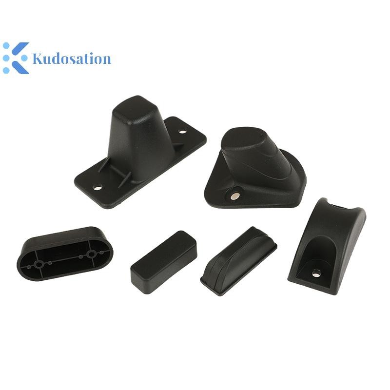 Kudosation 2 Chiếc Màu Đen Thay Thế Nhựa Đinh Hành Lý Chân Miếng Lót Hành Lý Đinh Chân Miếng Lót Cho Tất Cả Vali Túi Hành Lý Chân Đế
