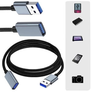 BTM USB3 0 Cáp nối dài nam sang nữ Bộ mở rộng USB để sạc và truyền dữ liệu đáng tin cậy cho bàn phím USB