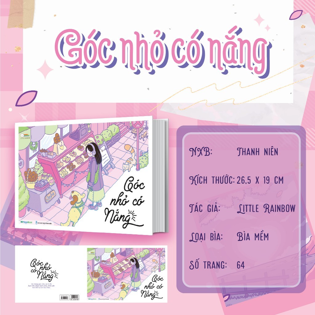Ảnh Sách Tô Màu - Góc Nhỏ Có Nắng - Megabooks 3