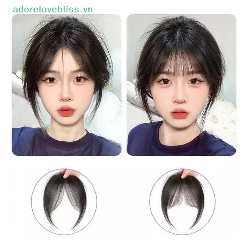 Thêm Phần Giữa Giả Nổ Viền Tổng Hợp Topper Tóc Kẹp-In Bang Mở Rộng Tự Nhiên Vô Hình Áo Khoác Tóc Nữ BSS