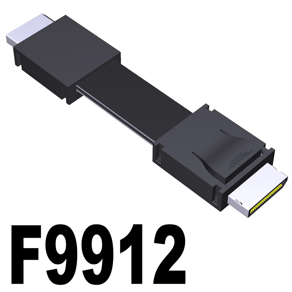 ADT-Link PCI-E 4.0 X4 16Gbps SFF-8611 Cáp Kết Nối Oculink Nam Sang Nam Cho F9G Card Đồ Họa Bên Ngoài Docking Station