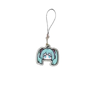 Hatsune Miku Q Phiên Bản Điện Thoại Di Động Dây Buộc Điện Thoại Di Động Chuỗi Hoạt Hình Hai Chiều Trò