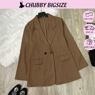 (SALE NGHĨ BÁN) (Chubby) Áo Khoác Vest Công Sở BIGSIZE 7192