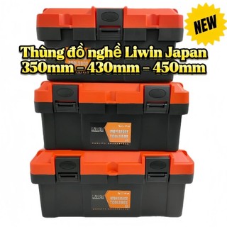 Thùng đựng đồ nghề Liwin Japan nhựa ABS cao cấp đủ kích cỡ tuỳ chọn
