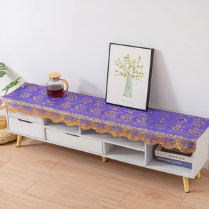 SANCHENGBY13 [Tỷ lệ khen ngợi 95%] Tivi Counter Mat Bàn đầu giường Tủ giày Chống bụi Khăn trải bàn dùng một lần bằng nhựa PVC Khăn trải bàn hình chữ nhật có thể xóa được