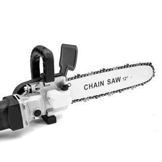 Bộ chuyển đổi cưa xích gắn máy mài cầm tay tra dầu tự động - Lưỡi cưa xích, bộ lam xích