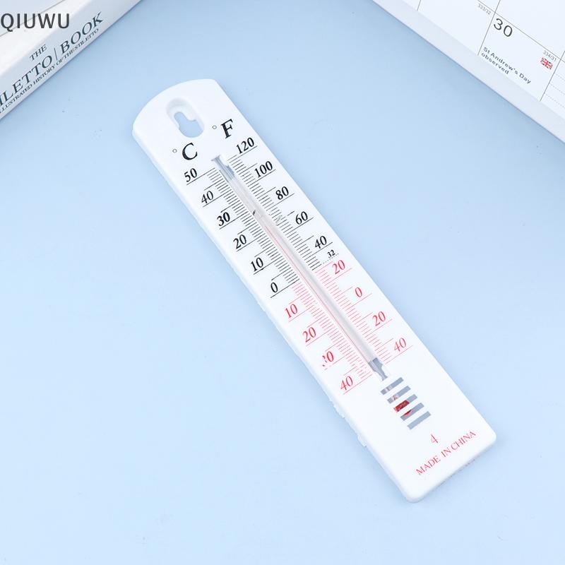 Máy đo nhiệt độ treo tường QIUWU cho nhiệt kế gia đình trong nhà Máy đo độ ẩm giống rau củ nông nghiệp.
