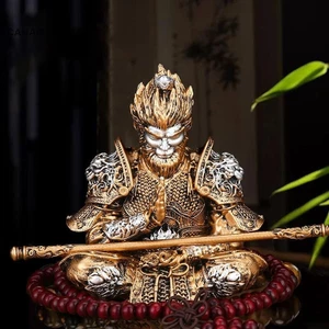 Canamek Thần Đen Tôn Ngộ Không Xe Trang Trí 3D Hình Người Hâm Mộ Quà Tặng 6-10cm CSF