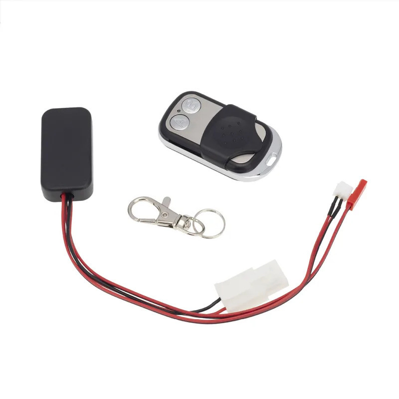 RC Xe Tời Bộ Điều Khiển Mô Phỏng Động Cơ Kép Điều Khiển Từ Xa Không Dây Cho RC4WD TRX4 SCX10 1 / 10 Rock Xe Bánh Xích Phụ Tùng