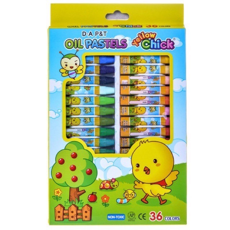 Bút màu sáp dầu, màu dầu Oil Pastels CON GÀ Gstar G-Star G STAR Dong a. -