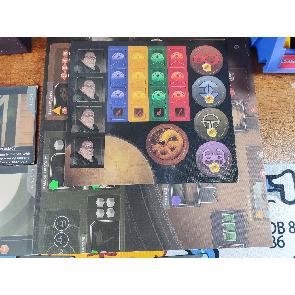Boardgame Dune: Imperium + Rise of IX + Immortality bản Trung Engsub Siêu phẩm Boardgame Tigar