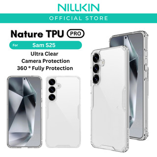 Nillkin Nature TPU Pro (từ tính) Thích hợp cho Samsung S25 Ultra / S25 + / S25 / S24 Ultra / S24 + / S24 Ốp điện thoại trong suốt siêu trong suốt.