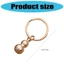 Móc khóa bầu bằng đồng thau chắc chắn thanh lịch Treeling Kết hợp tính thực tế và hấp dẫn thẩm mỹ để mang theo hàng ngày hoặc G đặc biệt