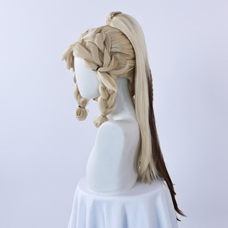 Bạn Genshin Tác Động Kachina Cosplay Tóc Giả Da Đầu Nhân Tạo Anime Tóc Tóc Tóc Chịu Nhiệt Tiệc Halloween