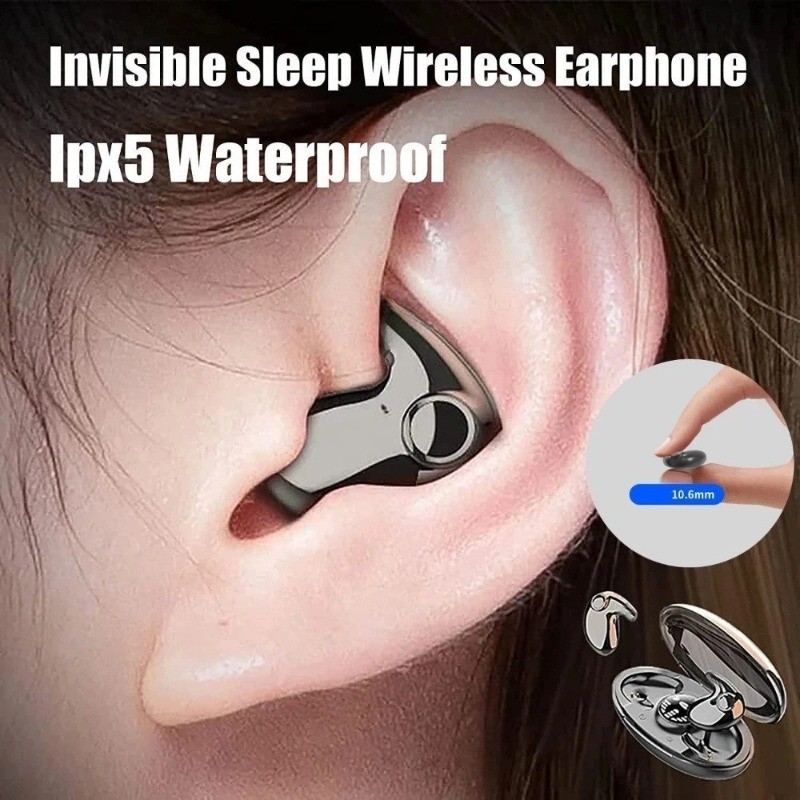 Tai Nghe Nhét Trong 5.3 Ẩn Chống Thấm Nước IPX5 Không Dây Điều Khiển Cảm Ứng Tiếng Ồn 538 Bluetooth Màn Hình LED Kỹ