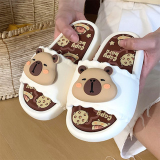 Xixitiao Dép Dễ Thương Kapibara Giày Sandal Trẻ Em Dép Mặc Ngoài Trời Trong Nhà Mùa Hè eva