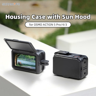 Dành Cho DJI Action 5 Pro / 4 / 3 Lồng Thỏ Mở Rộng Khung Ánh Sáng Lá Chắn Tấm Bảo Vệ Vỏ Chống Rơi Phụ Kiện Camera