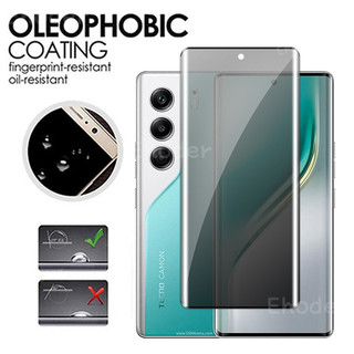 Dành Cho Tecno Camon 40 Pro PovaCurve 4G 5G 2025 Bảo Vệ Màn Hình Kính Cường Lực Bảo Vệ Toàn Bộ Vỏ Điện Thoại Bảo Vệ Cho Camon40Pro Camon40 Camon40Premier 40 Premier Ống Kính Máy Ảnh