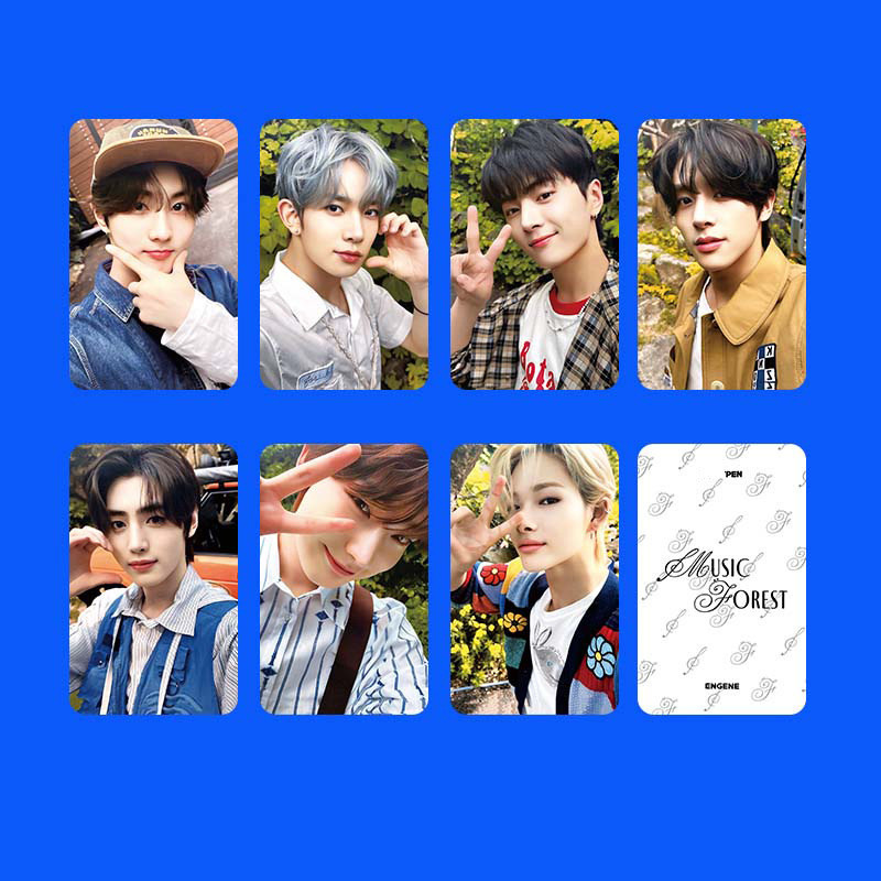 5-8 chiếc EN NHẠC FOREST Lomo Cards Thành viên FATE SBS Moon Photocards học thuật HEESEUNG JAKE JAY JUNGWON NI-KI SUNGHOO SOLO photo Bưu thiếp YM