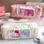 YT4 Sanrio HelloKitty My Melody Phim Hoạt Hình Dễ Thương Sang Trọng Hộp Đựng Bút Chì Học Sinh Túi Bảo Quản Dung Tích Lớn Văn Phòng Phẩm Ba