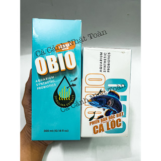 Obio Koika (Chuyên cho Cá Lóc) men vi làm trong nước, khử mùi tanh bể cá cảnh kết hợp tảo biển chai 30ml