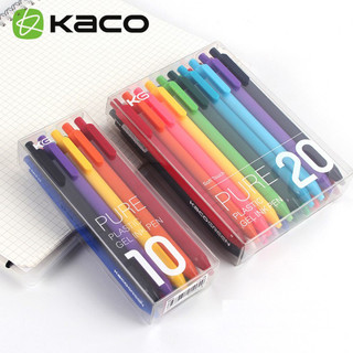 Bút mực Gel KACO có thể thu vào 20 màu mực khác nhau Điểm cực mịn (0,5mm) để vẽ Bullet Journaling Planner Ghi chú