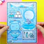 Học Liệu Ngôi Nhà búp bê của toca ice vs frie, Đồ chơi thủ công bóc dán h21 đồ chơi cho bé gái cô tiên xanh