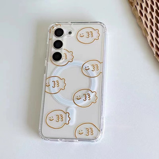 Vỏ điện thoại cá trong suốt dễ thương cho Samsung s22 s22plus ultra Case Girly S23 S23Plus s23fe s24 s24plus s24ultra Ốp lưng