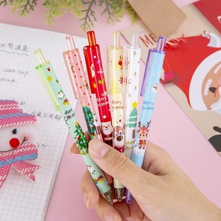 [Mực Đen] Bút Mực Gel Giáng Sinh Nhiều Mẫu Dễ Thương 2023 - Bút Mực Gel Ngòi 0.5mm