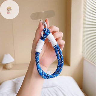 Twe Dây Đeo Cổ Tay Cho Điện Thoại Charm Cell Phụ Kiện Có Miếng Dán Móc Khóa Vòng Tay Tinh Tế Điện Thoại Trang Sức Dây Móc Khóa VN