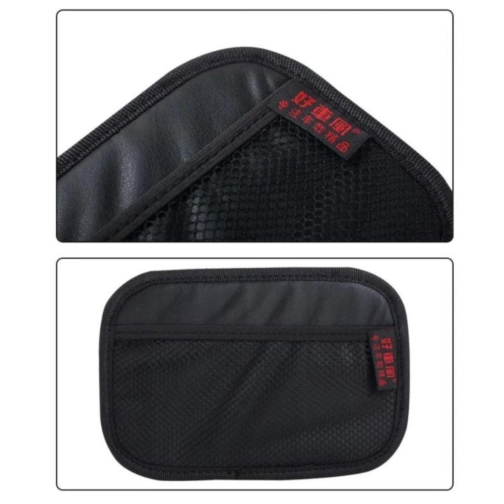 Túi đựng đồ MONOSTYLE, Hộp đựng xe bằng vải đen, Túi đựng điện thoại di động đa năng đa năng cho ô tô