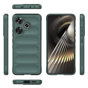 Dành Cho Xiaomi Redmi Turbo 3, Ốp Lưng POCO F6 ELVEV Tấm Chắn Chống Sốc Silicon Mềm TPU Bảo Vệ Toàn Diện Ốp lưng