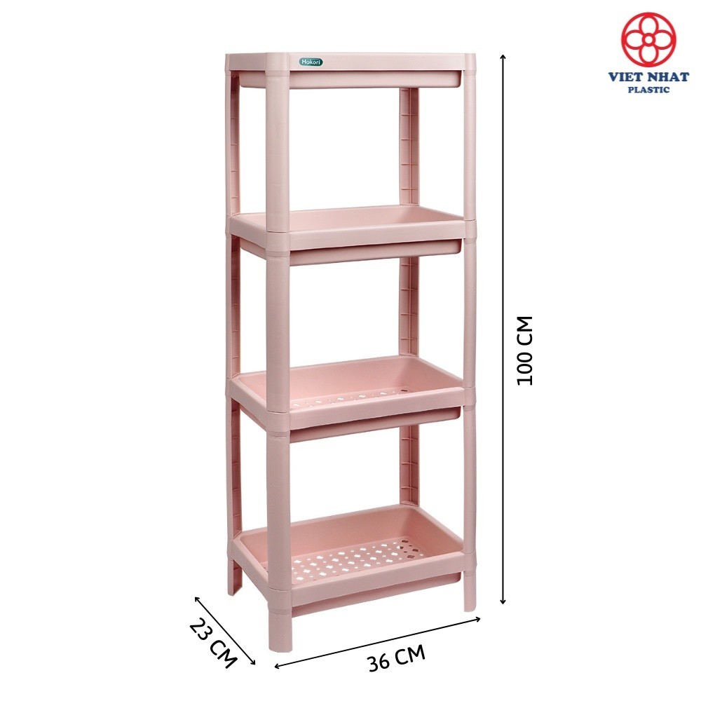 Kệ nhà bếp Osaka Horiko Việt Nhật, kệ nhựa đa tầng 2 tầng 3 tầng 4 tầng xếp gọn gàng siêu bền AMIZIN