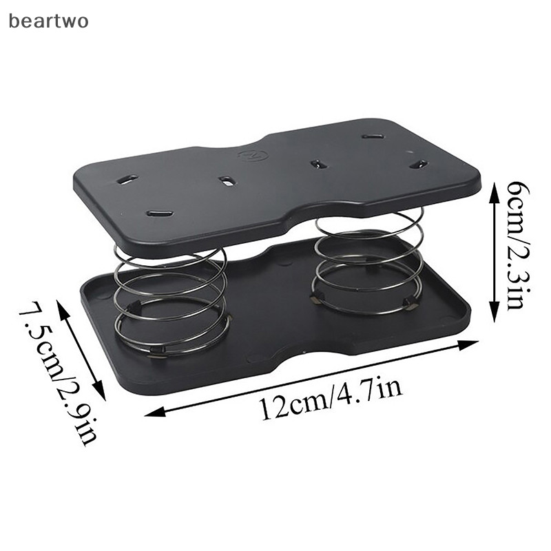 < Beartwo > Hộp đựng khăn giấy lò xo sáng tạo Hộp khăn giấy nâng tự động Hộp đựng khăn giấy ô tô đẹp
