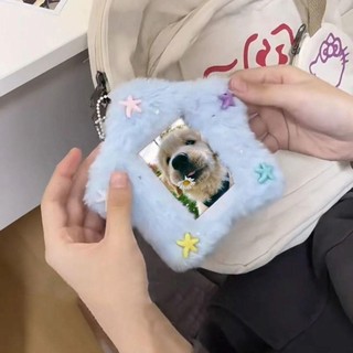 [Giao hàng từ Việt Nam] Photocard EARTHLYCO, Hộp đựng thẻ sinh viên dễ thương Photocard sang trọng, Túi bảo vệ hình ảnh thần tượng hoạt hình Túi móc khóa Tay áo thẻ cửa xe buýt