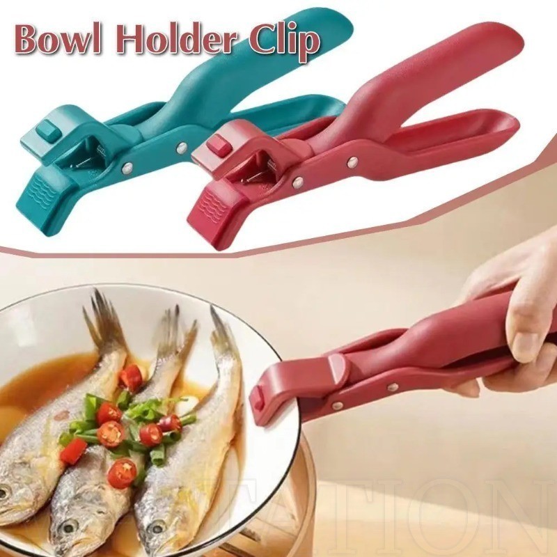 Kẹp chống bỏng silicon gia dụng - Nhẹ, Chống trượt, Chống bỏng, Chịu nhiệt - Kẹp nấu đa năng - Dành cho máy nướng bánh mì, lò nướng, Chảo Pizza - Tiện ích nhà bếp