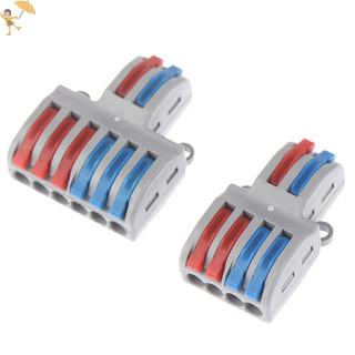 [Gou] Khối đầu cuối đòn bẩy lò xo Đầu nối dây cáp điện PCT-222 SPL-62 SPL kq VN