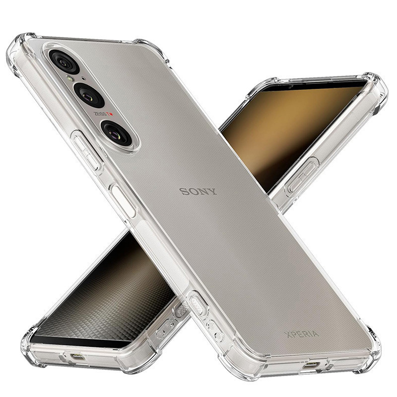 Dành Cho Sony Xperia 1 VI 5 V 10 IV 1 iii 5 ii Pro-I Vỏ Mềm Chống Sốc Pha Lê Gel Trong Suốt TPU Vỏ Chống Sốc