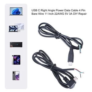 BTM Nam Loại C đến 4 Pin Dây Nối Dài USB C Pigtail 4Pin Cáp Nguồn 480Mbps