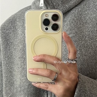 Ốp Dopamine iPhone cho iPhone 17 16 15 14 13 12 Pro Max Ốp điện thoại iPhone mờ từ tính tối giản Mờ Hồng Xanh Vàng