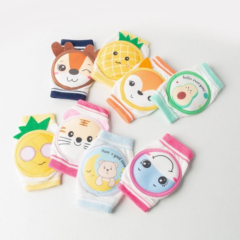 Miếng đệm đầu gối và khuỷu tay từ polyester dành cho bé, dễ thương và thoải mái khi tập bò và ngủ