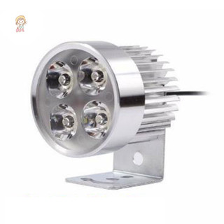 Đèn pha xe máy TWE 4LED Đèn pha điểm DRL Đèn sương mù lái xe chống nước 12-85V VN