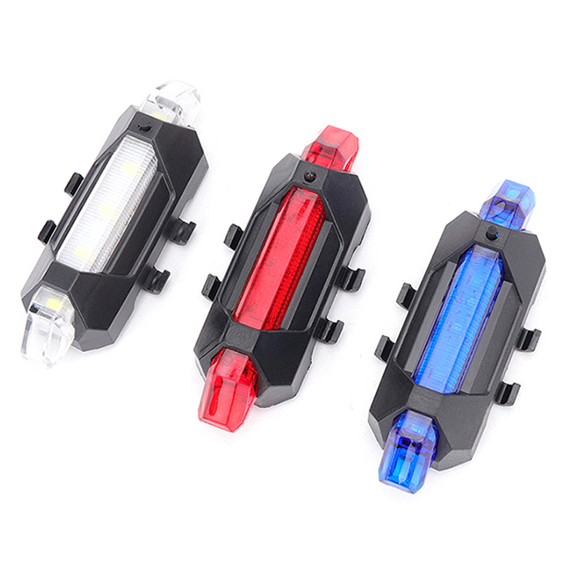 Tmoy USB Sạc Xe Đạp Đuôi Đèn Đi Đêm Đèn Cảnh Báo An Toàn 918 Đuôi Đèn LED Xe Đạp Thiết Bị Đi Xe TCVN
