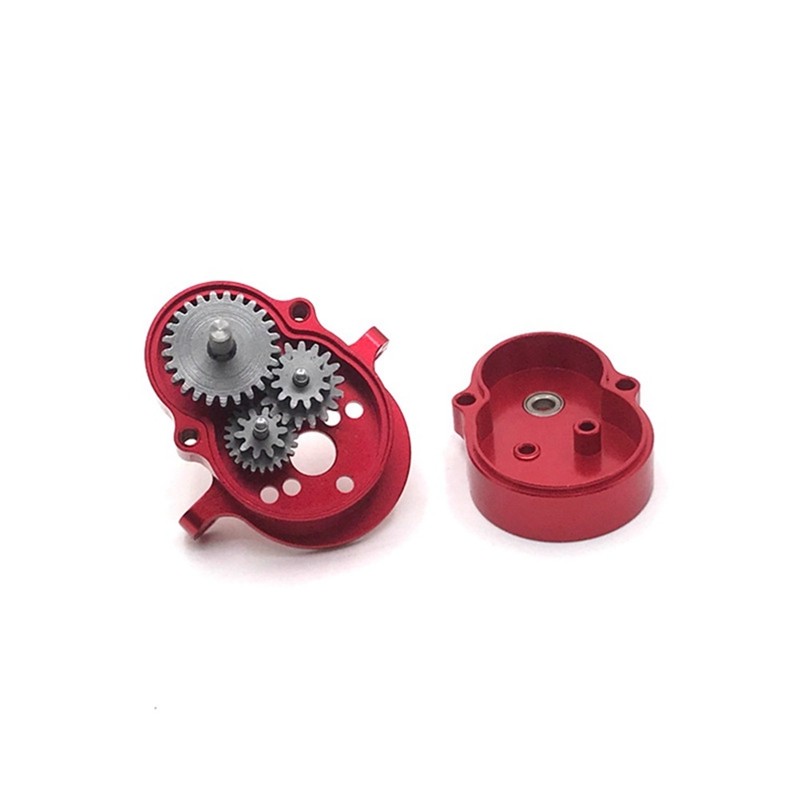 Hộp số truyền động kim loại với 370 động cơ & bánh răng thép cho phụ kiện nâng cấp xe RC WPL D12 D42 1 / 10