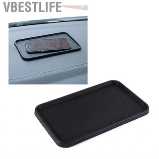 VBESTLIFE Bảng điều khiển chống trượt thảm silicon xe điện thoại có thể gập lại khay để thay đổi phím với khả năng tương thích phổ quát bất kỳ phương tiện nào