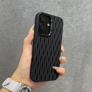 Vỏ tản nhiệt rỗng silicon iP 16 Promax Vỏ điện thoại cho iPhone 16 15 14 13 12 Pro Max 16 Plus 11 Vỏ silicon Vỏ bảo vệ chống sốc