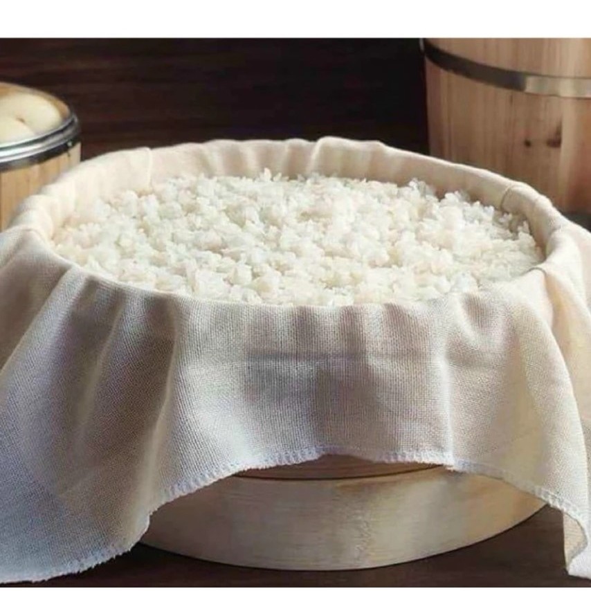 Khăn Đồ Xôi, hấp bánh, bị nhão, không dính, (2 lớp) tái sử dụng, Đa Năng -Cho Món Xôi Ngon Hoàn Hảo
