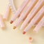 FAVORITEGOODS Lấp Lánh Phấn Mắt Dính, Nằm Silkworm Bút Phấn Mắt Độ Bóng Cao, Thời Trang Matte White Pearl Brightening Highlighter Pen Mỹ Phẩm Trang Điểm