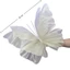 Bướm nhân tạo GAVESTO, Bướm giả gạc khổng lồ 30 / 50cm, Đạo cụ chụp ảnh bướm sợi lụa ngoài trời 2025