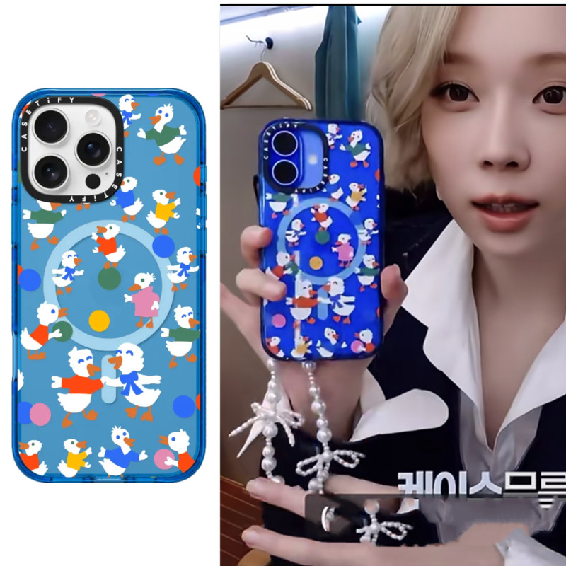Casetify aespa WINTER PLAYFUL DUCKS Ốp Điện Thoại iPhone 16 16Pro 11 12 ...